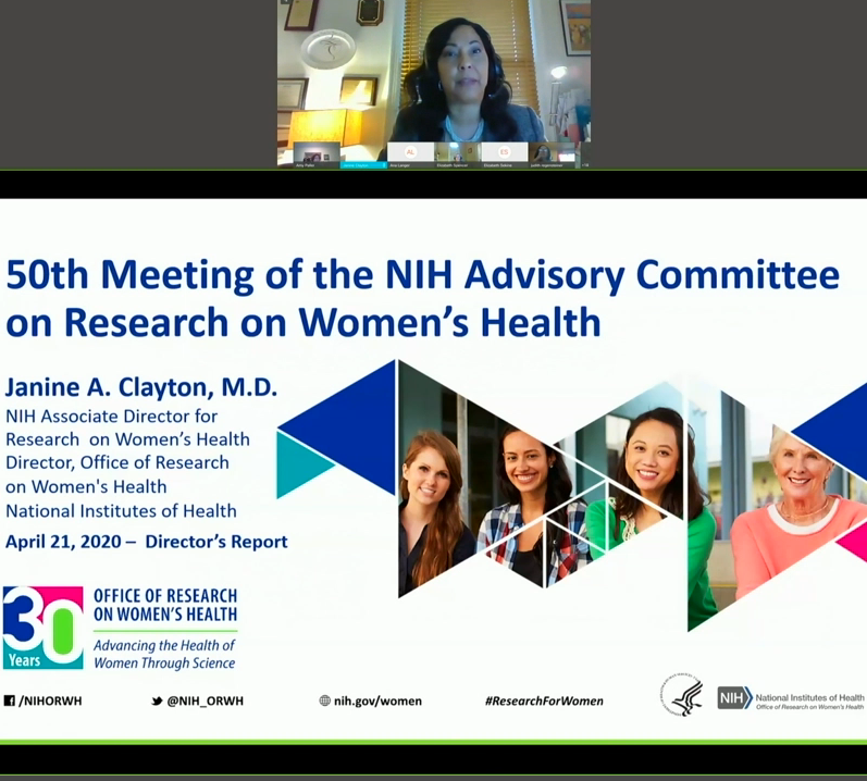 advisory committee on research on women's health